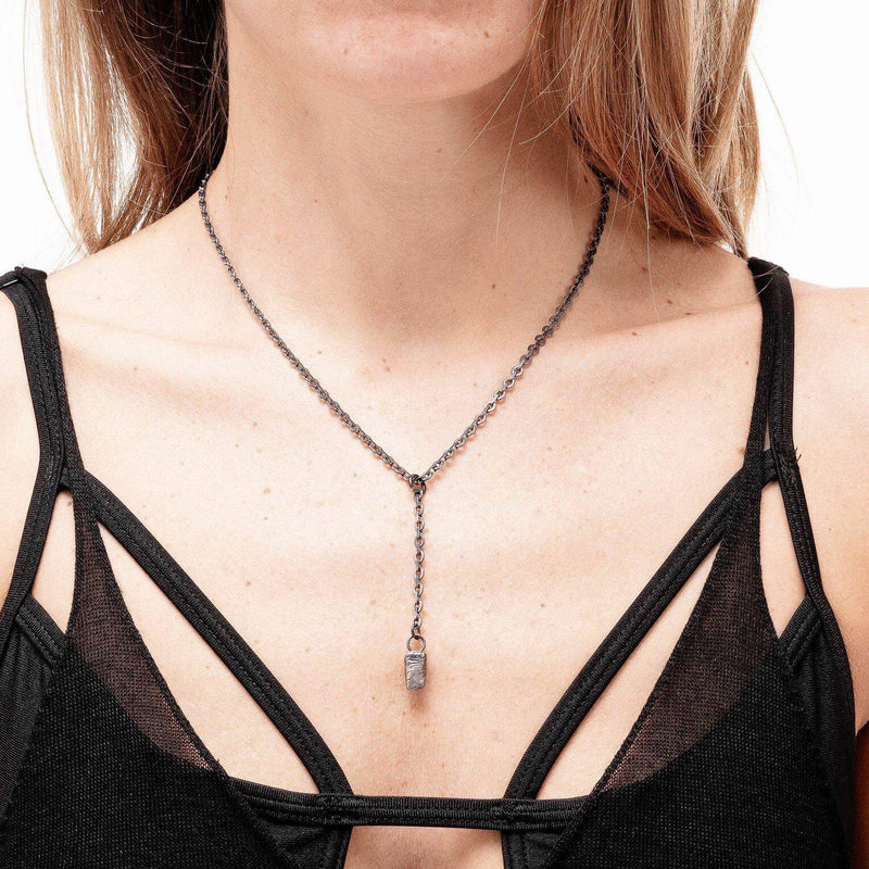18k Gold Vermeil Adored Lariat Necklace – by charlotte